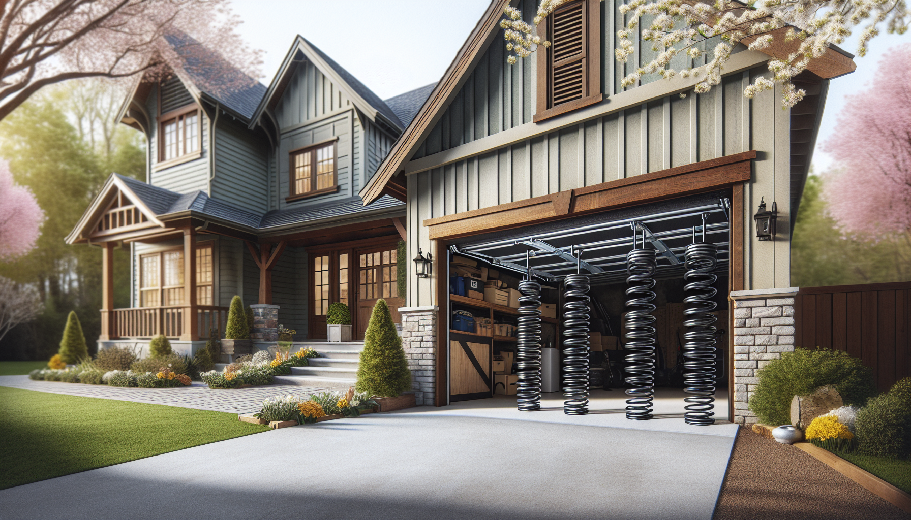Garage Door Spring Safety Guide for Providence Homeowners