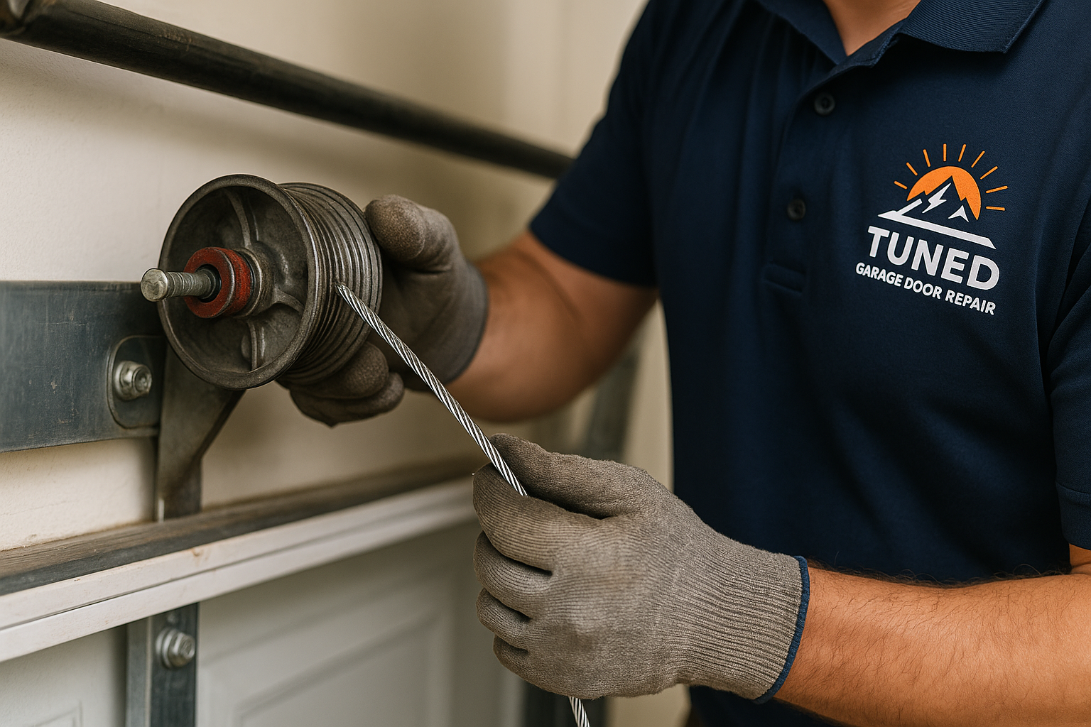 Garage Door Cable Repair in Providence