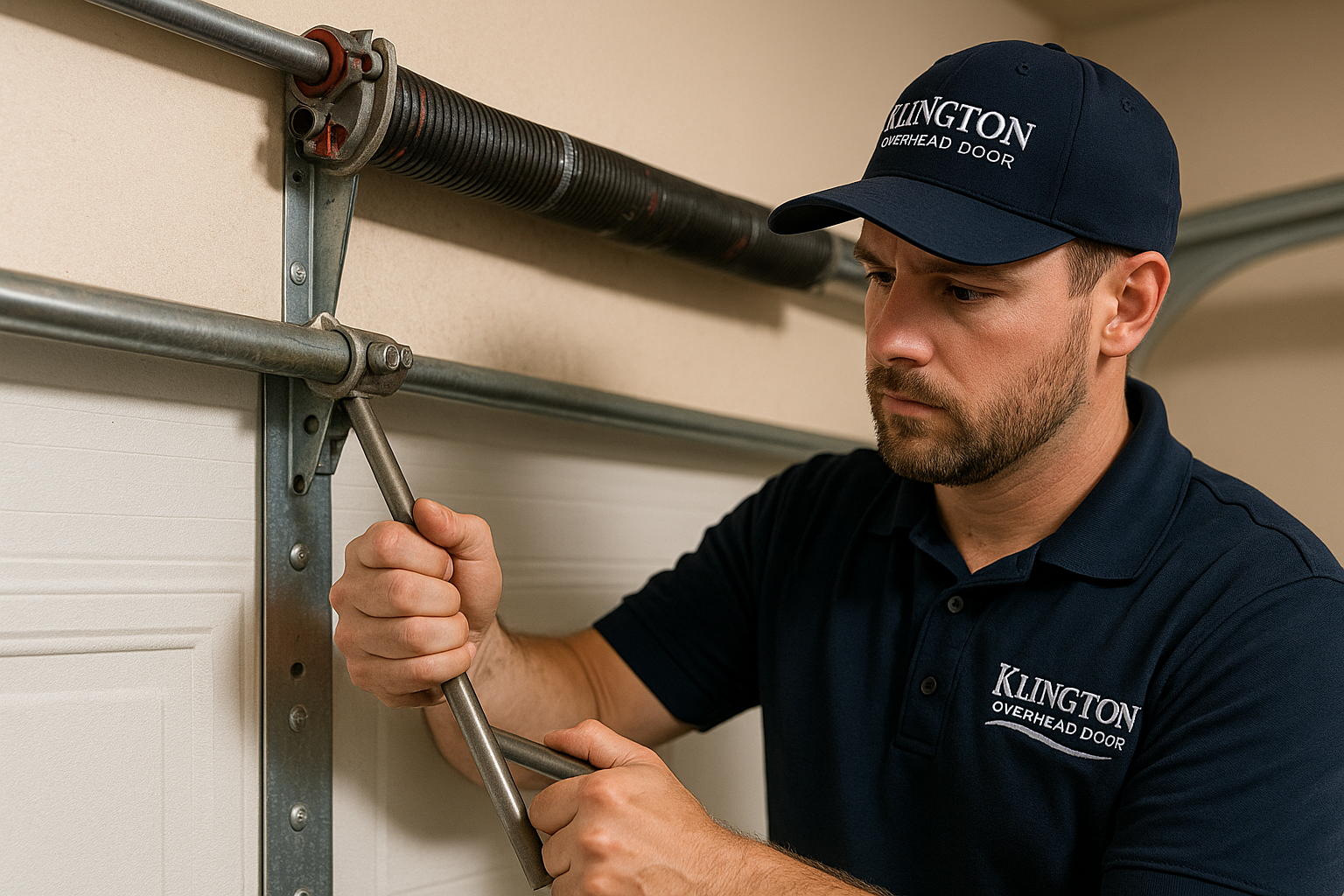 Garage Door Spring Repair in Providence