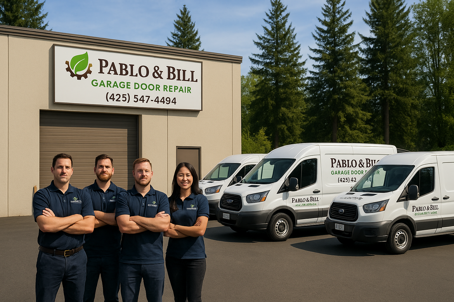 Our team at Frontier Garage Door Repair