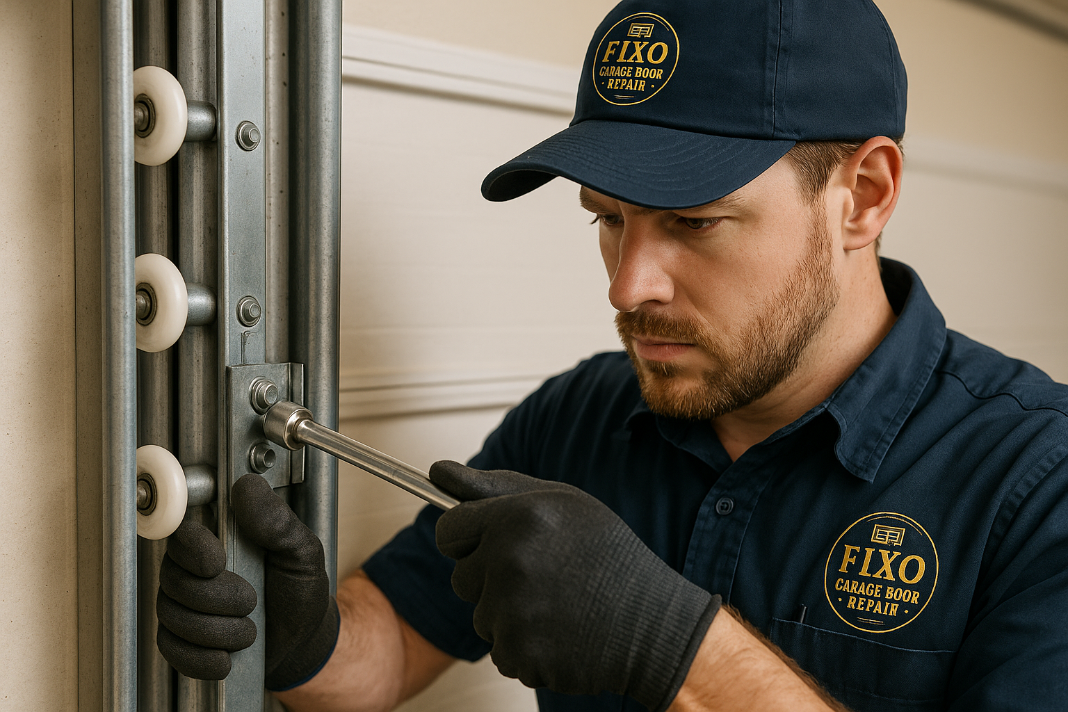 Garage Door Track Repair