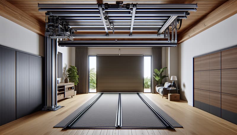 Garage Door Track Repair in Providence